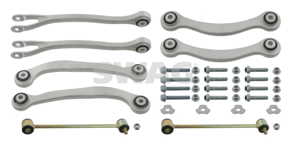 4044688640536 | Control/Trailing Arm Kit, wheel suspension SWAG 10 92 4001